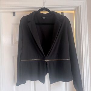 Mossimo blazer with zipper bottom